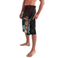 Hawaii Ikaika Lavalava Hawaiian Mythic Koa Tribal Warrior LT05 - Polynesian Pride