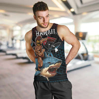 Hawaii Ikaika Men Tank Top Hawaiian Mythic Koa Tribal Warrior