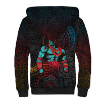 Hawaiian Demigod Maui Sherpa Hoodie Polynesian Mythology LT05 - Polynesian Pride