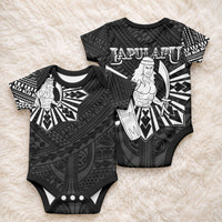 Philippines Tribal Baby Onesie King Lapu Lapu Black Version