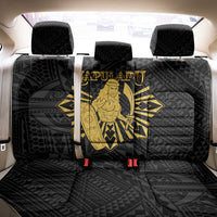 Philippines Tribal Back Car Seat Cover King Lapu Lapu Gold Version LT05 - Polynesian Pride