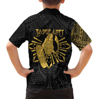 Philippines Tribal Kid Hawaiian Shirt King Lapu Lapu Gold Version LT05 - Polynesian Pride