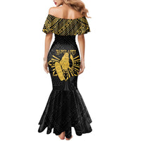 Philippines Tribal Mermaid Dress King Lapu Lapu Gold Version LT05 - Polynesian Pride