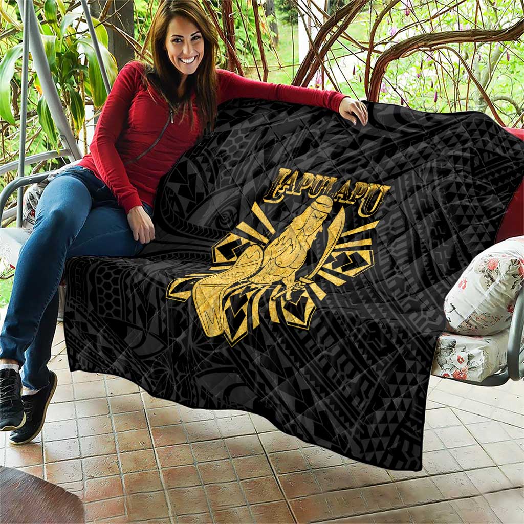 Philippines Tribal Quilt King Lapu Lapu Gold Version