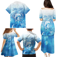 Mother's Love Is Deeper Than Ocean Family Matching Puletasi and Hawaiian Shirt Polynesian Style LT05 - Polynesian Pride