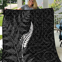 New Zealand Chur Bro Quilt Maori Koru With Silver Fern