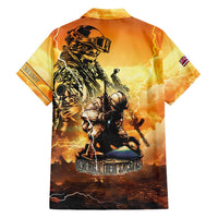 Hawaii Memorial Day Family Matching Tank Maxi Dress and Hawaiian Shirt Remember Their Sacrifice LT05 - Polynesian Pride