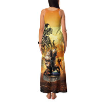 Hawaii Memorial Day Family Matching Tank Maxi Dress and Hawaiian Shirt Remember Their Sacrifice LT05 - Polynesian Pride