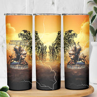 Hawaii Memorial Day Skinny Tumbler Remember Their Sacrifice LT05 - Polynesian Pride