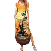 Hawaii Memorial Day Summer Maxi Dress Remember Their Sacrifice