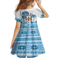 Fiji 679 Constitution Day Family Matching Off Shoulder Maxi Dress and Hawaiian Shirt Fijian Tapa Pattern LT05 - Polynesian Pride