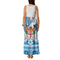 Fiji 679 Constitution Day Family Matching Tank Maxi Dress and Hawaiian Shirt Fijian Tapa Pattern LT05 - Polynesian Pride