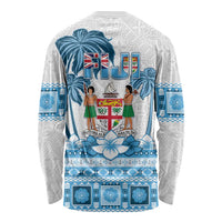 Fiji 679 Constitution Day Long Sleeve Shirt Fijian Tapa Pattern LT05 - Polynesian Pride