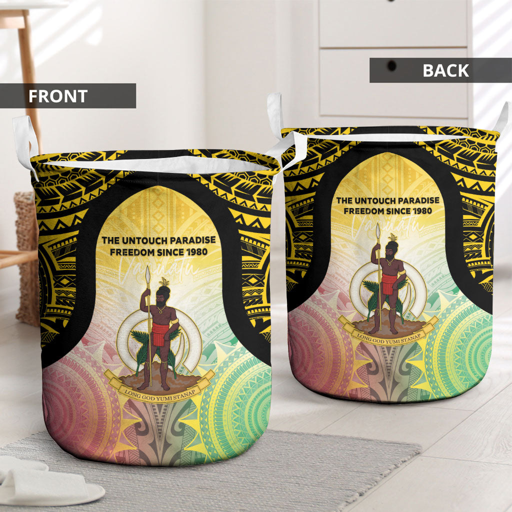 Vanuatu Independence Day Laundry Basket The Untouched Paradise