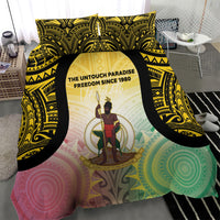 Vanuatu Independence Day Bedding Set The Untouched Paradise