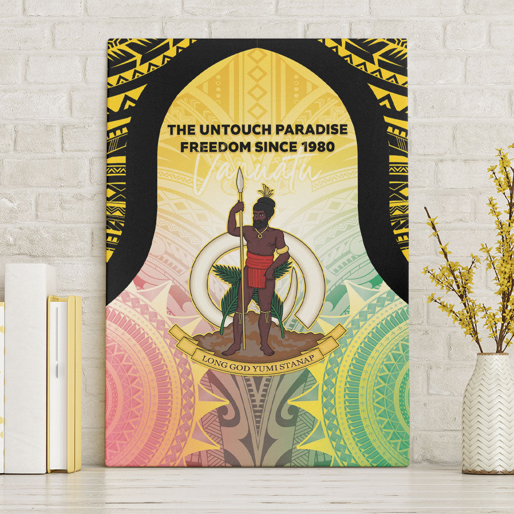 Vanuatu Independence Day Canvas Wall Art The Untouched Paradise