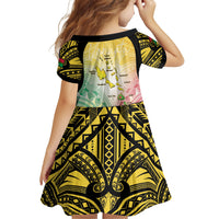 Vanuatu Independence Day Family Matching Summer Maxi Dress and Hawaiian Shirt The Untouched Paradise
