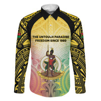 Vanuatu Independence Day Family Matching Summer Maxi Dress and Hawaiian Shirt The Untouched Paradise