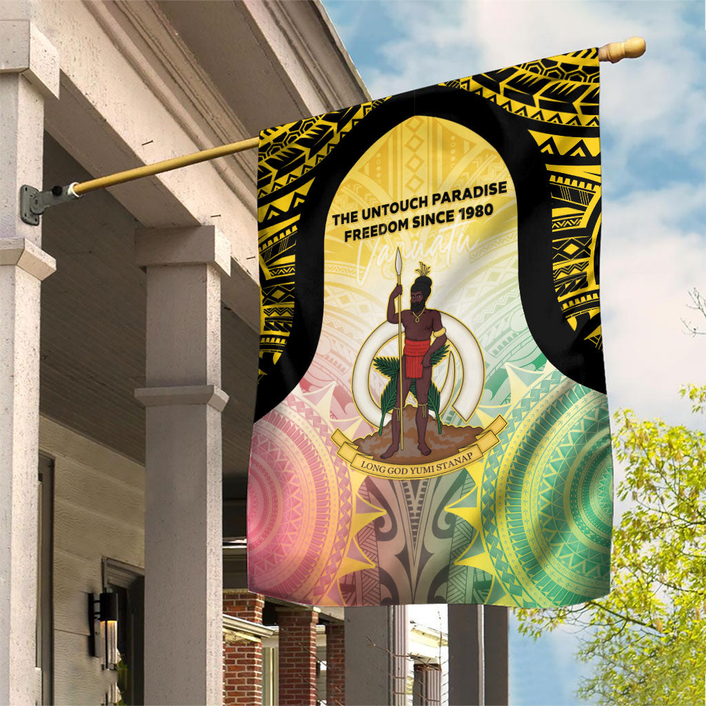 Vanuatu Independence Day Garden Flag The Untouched Paradise LT05 House Flag Colorful - Polynesian Pride