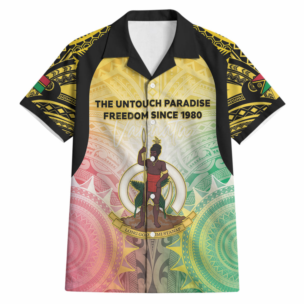 Vanuatu Independence Day Hawaiian Shirt The Untouched Paradise LT05 Colorful - Polynesian Pride