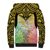 Vanuatu Independence Day Sherpa Hoodie The Untouched Paradise LT05 - Polynesian Pride