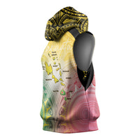 Vanuatu Independence Day Sleeveless Hoodie The Untouched Paradise