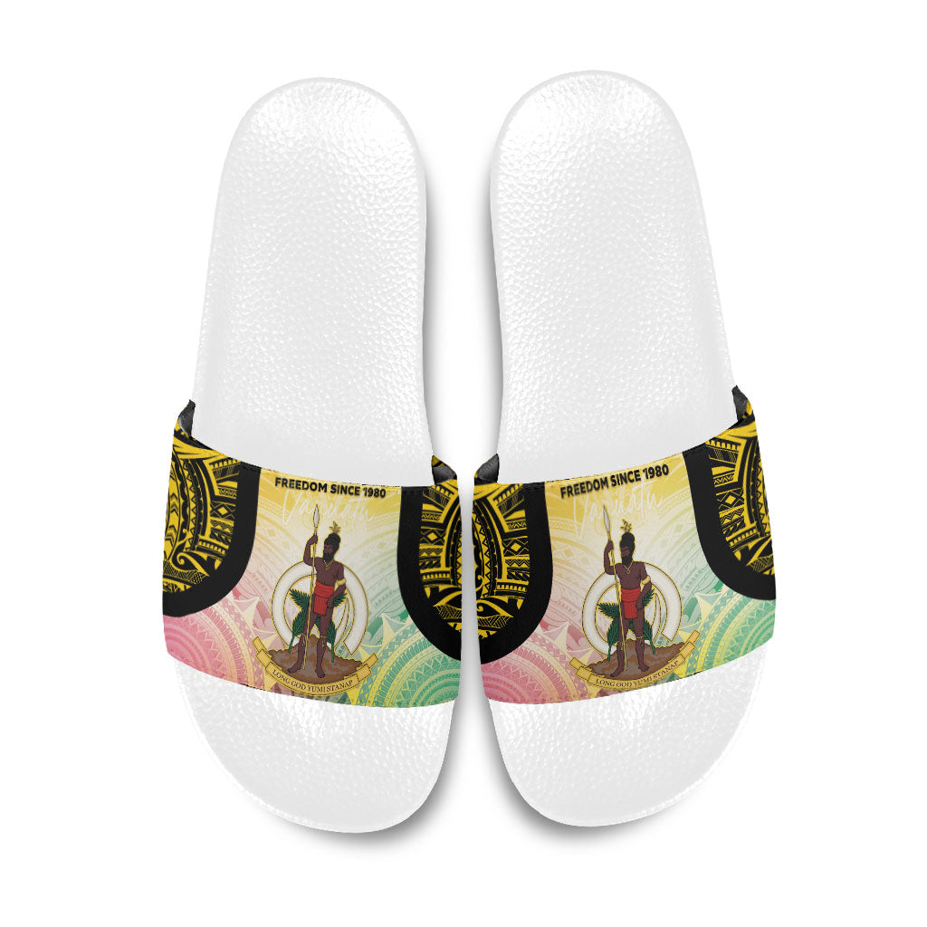 Vanuatu Independence Day Slide Sandals The Untouched Paradise