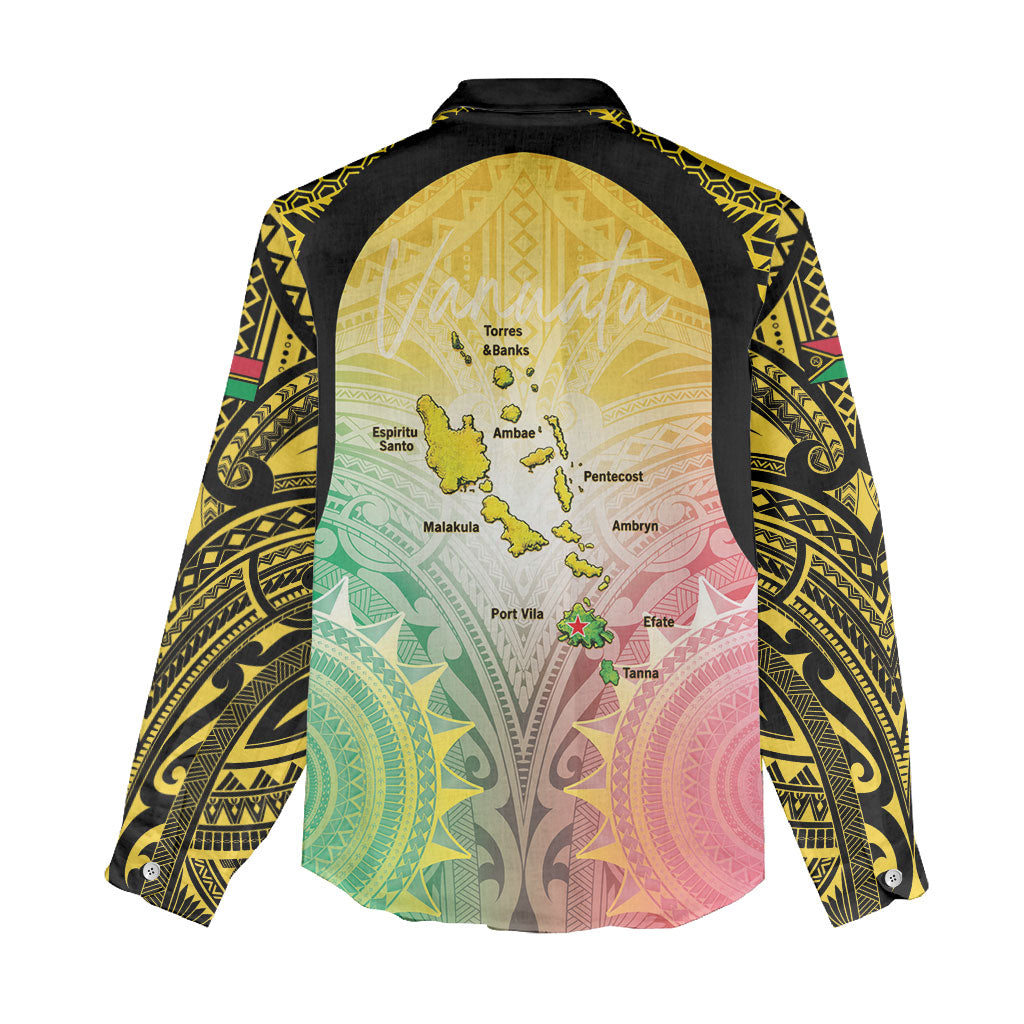 Vanuatu Independence Day Women Casual Shirt The Untouched Paradise LT05 - Polynesian Pride