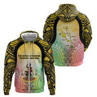 Vanuatu Independence Day Zip Hoodie The Untouched Paradise