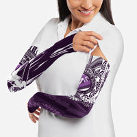 Hawaii Queen Liliuokalani Arm Sleeves Hawaiian Maile Lei Flag Style LT05 - Polynesian Pride