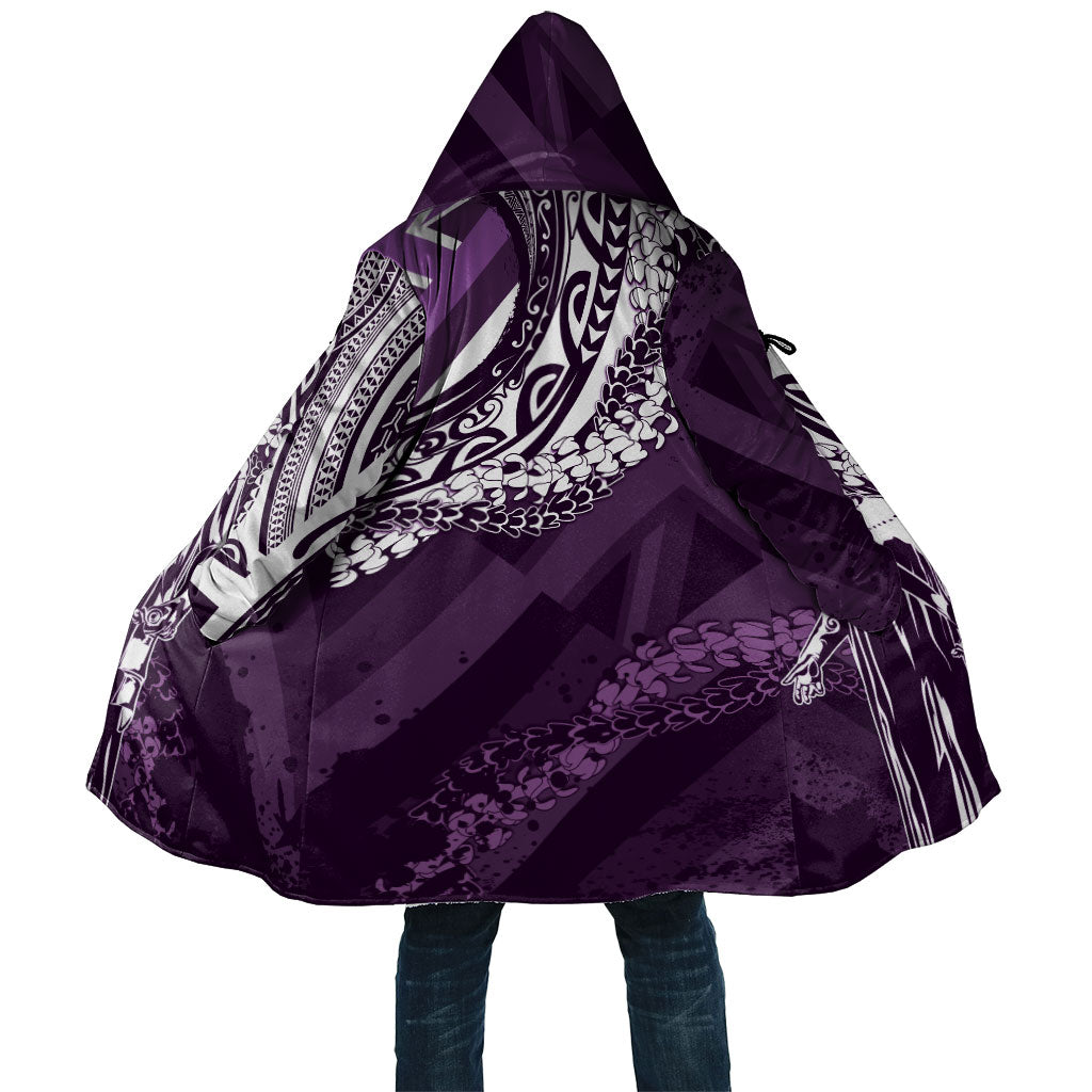 Hawaii Queen Liliuokalani Cloak Hawaiian Maile Lei Flag Style