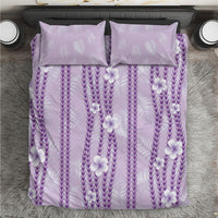 Hawaii Queen Liliuokalani Bedding Set Lavender Lei Pua Kalaunu LT05 Lavender - Polynesian Pride