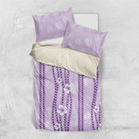 Hawaii Queen Liliuokalani Bedding Set Lavender Lei Pua Kalaunu LT05 US Twin 172cm x 218cm Lavender - Polynesian Pride