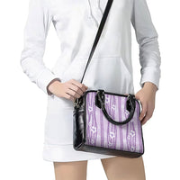 Hawaii Queen Liliuokalani Shoulder Handbag Lavender Lei Pua Kalaunu LT05 - Polynesian Pride