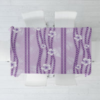 Hawaii Queen Liliuokalani Tablecloth Lavender Lei Pua Kalaunu LT05 Lavender - Polynesian Pride