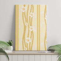 Hawaii Queen Liliuokalani Canvas Wall Art Gold Lei Pua Kalaunu LT05 - Polynesian Pride