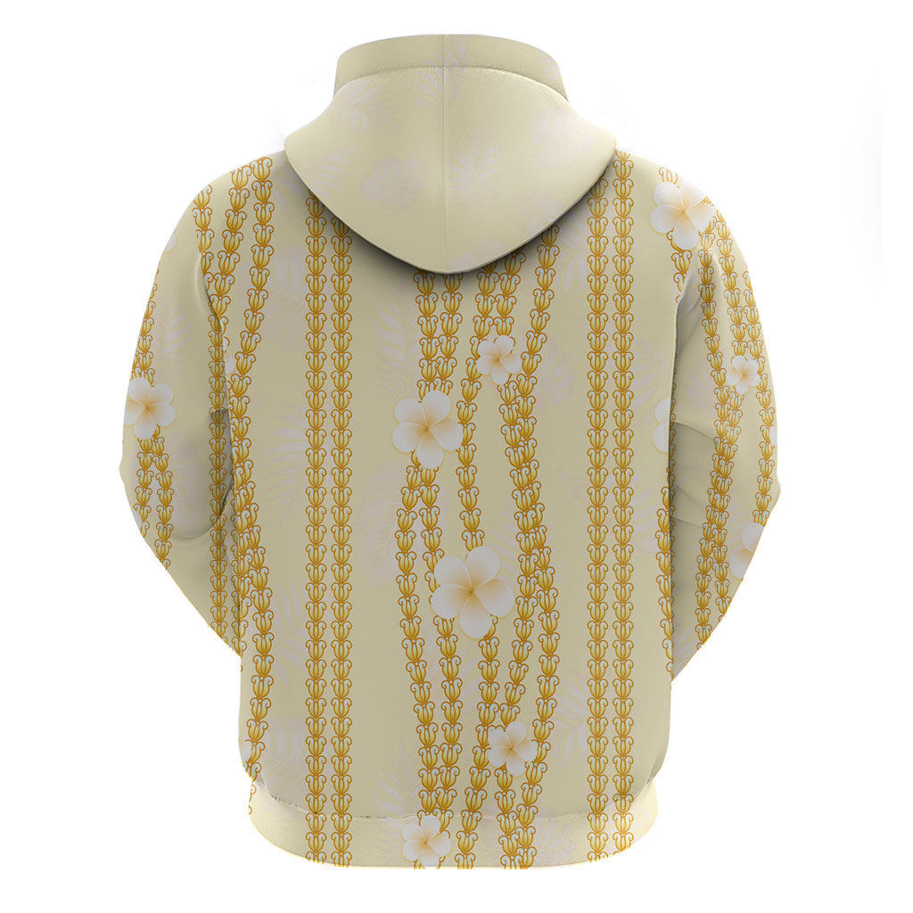 Hawaii Queen Liliuokalani Zip Hoodie Gold Lei Pua Kalaunu LT05 - Polynesian Pride