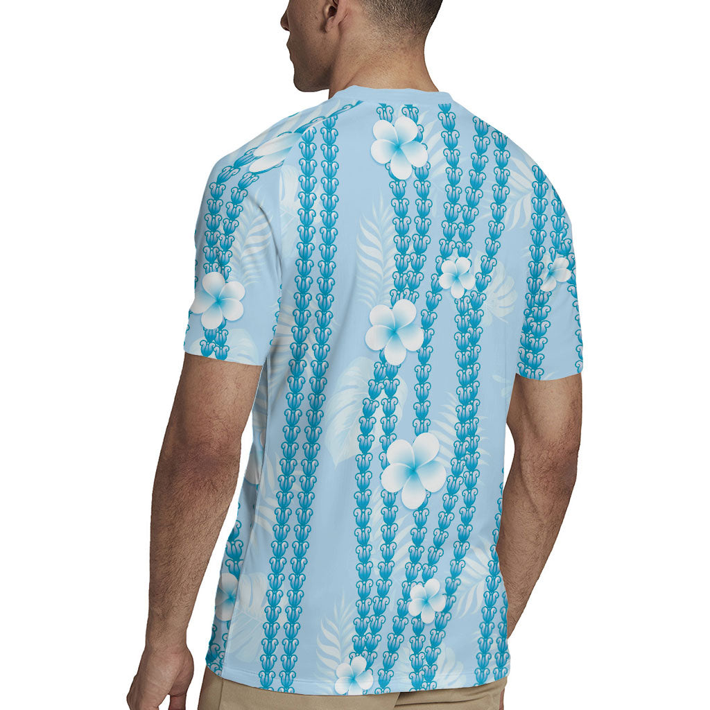 Hawaii Queen Liliuokalani Rugby Jersey Blue Lei Pua Kalaunu LT05 - Polynesian Pride