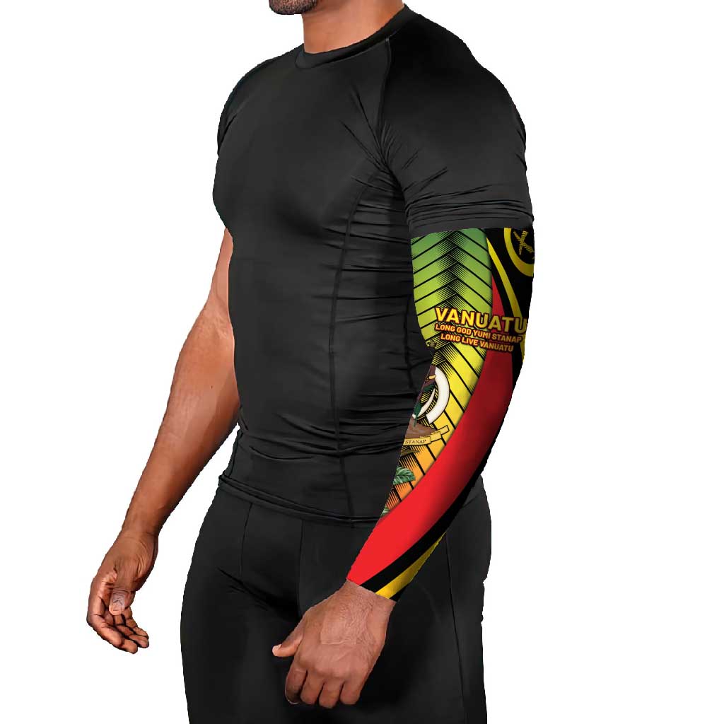 Vanuatu Constitution Day Arm Sleeves Long Live Vanuatu - Polynesian Pride