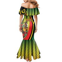 Vanuatu Constitution Day Family Matching Mermaid Dress and Hawaiian Shirt Long Live Vanuatu LT05 - Polynesian Pride