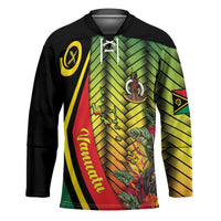 Vanuatu Constitution Day Hockey Jersey Long Live Vanuatu - Polynesian Pride