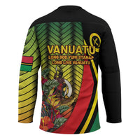 Vanuatu Constitution Day Hockey Jersey Long Live Vanuatu - Polynesian Pride
