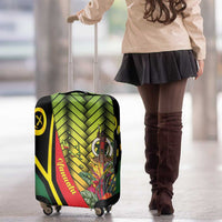Vanuatu Constitution Day Luggage Cover Long Live Vanuatu - Polynesian Pride