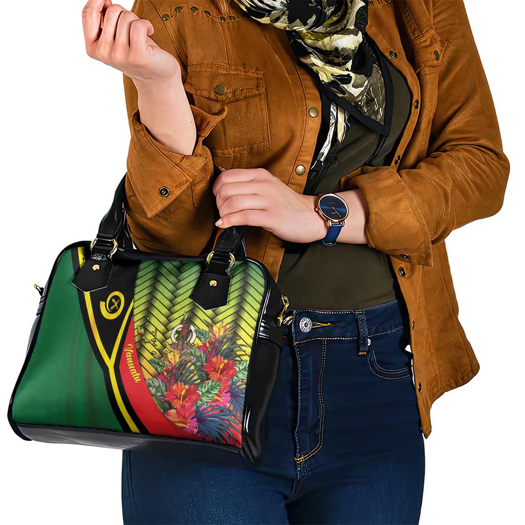 Vanuatu Constitution Day Shoulder Handbag Long Live Vanuatu - Polynesian Pride