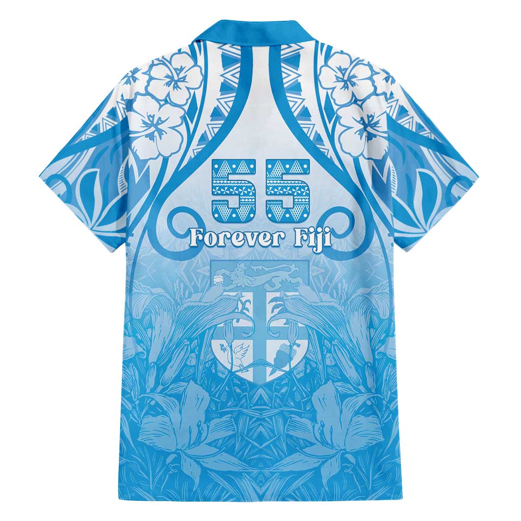 Fiji Day Family Matching Puletasi and Hawaiian Shirt 55th Anniversary Forever Fiji LT05 - Polynesian Pride