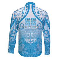 Fiji Day Family Matching Short Sleeve Bodycon Dress and Hawaiian Shirt 55th Anniversary Forever Fiji LT05 - Polynesian Pride