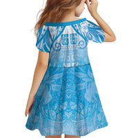 Fiji Day Family Matching Summer Maxi Dress and Hawaiian Shirt 55th Anniversary Forever Fiji LT05 - Polynesian Pride