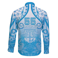 Fiji Day Family Matching Summer Maxi Dress and Hawaiian Shirt 55th Anniversary Forever Fiji LT05 - Polynesian Pride