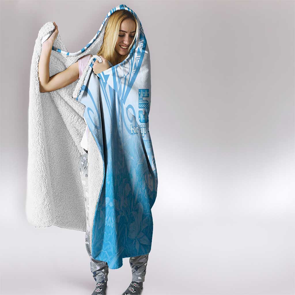 Fiji Day Hooded Blanket 55th Anniversary Forever Fiji - Polynesian Pride