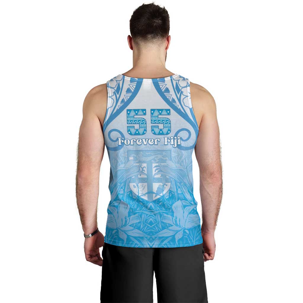 Fiji Day Men Tank Top 55th Anniversary Forever Fiji LT05 - Polynesian Pride